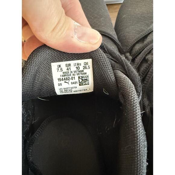 Puma Riaze Prowl Rainbow Pride Black Sneakers Women's Size 10 - Picture 6 of 8